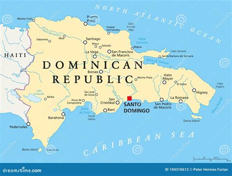 where is santo domingo located on a map